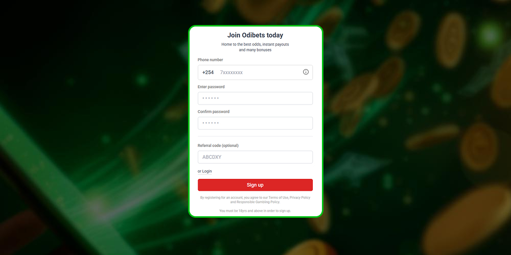 Fill in all the necessary personal information in your profile.